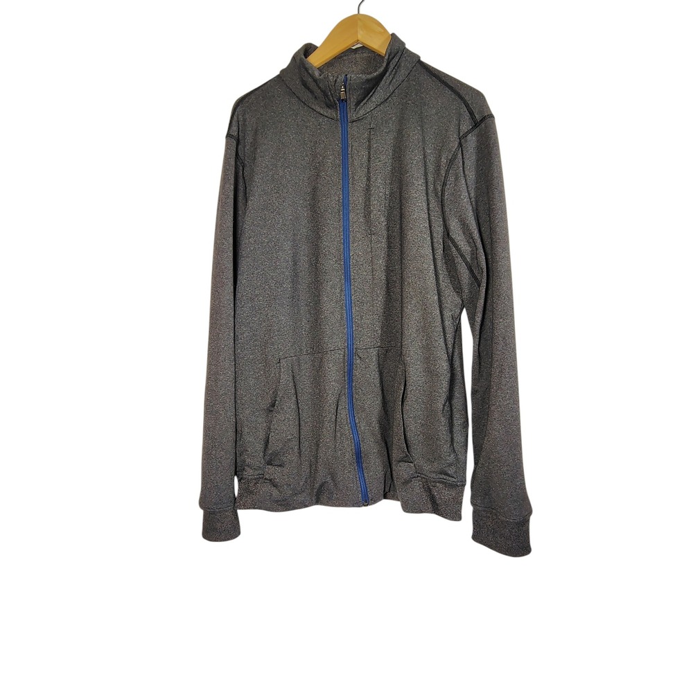 Lululemon Pre post Men's Dark Gray Full Zip Athletic‎ Jacket XL Activewear